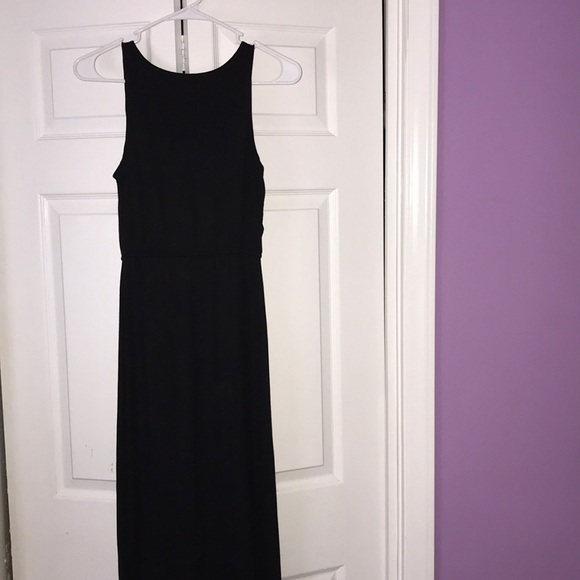 Loft Ann Taylor black maxi dress - Picture 3 of 3